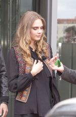 CARA DELEVINGNE at Fernsehwerft in Berlin 06/16/2015