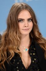 CARA DELEVINGNE at Paper Towns Press Tour in London