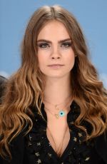 CARA DELEVINGNE at Paper Towns Press Tour in London