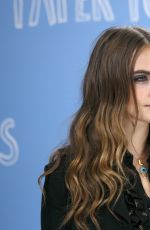 CARA DELEVINGNE at Paper Towns Press Tour in London