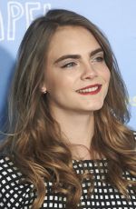 CARA DELEVINGNE at Paper Towns Press Tour in Madrid