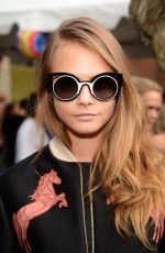 CARA DELEVINGNE at Stella Mccartney Spring 2016 Resort Presentation in New York