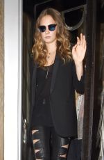 CARA DELEVINGNE Leaves Her Hotel in London 06/18/2015