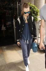 CARA DELEVINGNE Leaves Her Hotel in London 06/29/2015