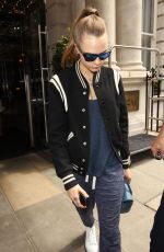 CARA DELEVINGNE Leaves Her Hotel in London 06/29/2015