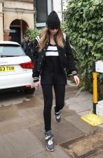 CARA DELEVINGNE Leaves Suki Waterhouse
