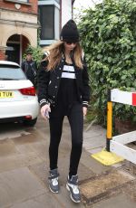 CARA DELEVINGNE Leaves Suki Waterhouse