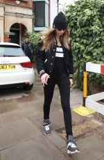 CARA DELEVINGNE Leaves Suki Waterhouse