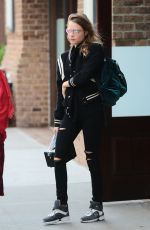 CARA DELEVINGNE Levves Her Hotel in New York 06/12/2015