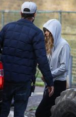 CARA DELEVINGNE on the Set of Suicide Squad in Toronto 06/02/2015