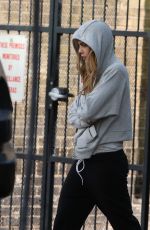 CARA DELEVINGNE on the Set of Suicide Squad in Toronto 06/02/2015