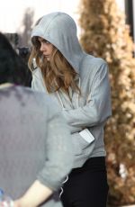 CARA DELEVINGNE on the Set of Suicide Squad in Toronto 06/02/2015