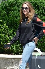 CARA DELEVINGNE Out amd About in New York 06/07/2015