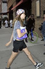 CARA DELEVINGNE Out and About in New York 06/11/2015