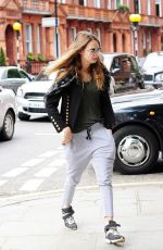 CARA DELEVINGNE Out Shopping in London 06/24/2015
