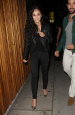 CARA SANTANA Leaves a Club in Hollywood 06/05/2015