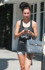 CARA SANTANA Leaves a Gym in Studio City 06/07/2015