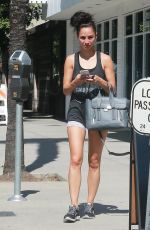 CARA SANTANA Leaves a Gym in Studio City 06/07/2015
