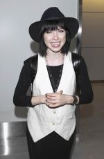 CARLY RAE JEPSEN at Narita International Airport in Tokyo 06/24/2015