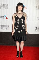 CARLY RAE JEPSEN at Songwriters Hall of Fame in New York