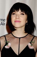 CARLY RAE JEPSEN at Songwriters Hall of Fame in New York