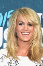 CARRIE UNDERWOOD at 2015 CMT Music Awards in Nashville