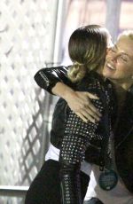 CHARLIZE THERON at U2 Concert in Inglewood