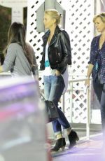 CHARLIZE THERON at U2 Concert in Inglewood