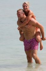 CHLOE MADELEY in Bikini on the Beach in Dubai 06/02/2015