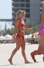 CHLOE MADELEY in Bikini on the Beach in Dubai 06/02/2015