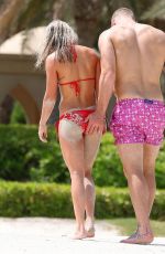 CHLOE MADELEY in Bikini on the Beach in Dubai 06/02/2015