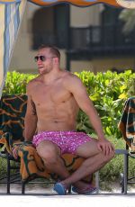 CHLOE MADELEY in Bikini on the Beach in Dubai 06/02/2015