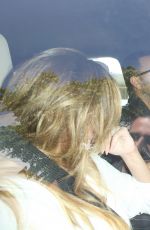CHRISSY TEIGEN Arrives at Kanye West