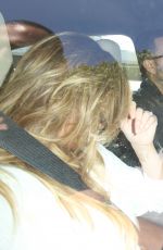 CHRISSY TEIGEN Arrives at Kanye West