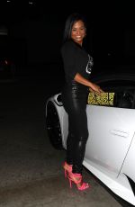 CHRISTINA MILIAN Arrives at Warwick Night Club in Hollywood 06/18/2015