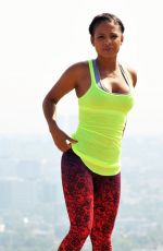 CHRISTINA MILIAN on the Set of Christina Milian Turned Up in Los Angeles 06/11/2015