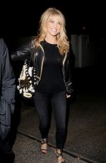 CHRISTINE BRINKLEY Leaves Chateau Marmont in West Hollywood