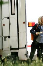 CLAIRE DANES Arrives on the Set of Homeland in Berlin 06/12/2015