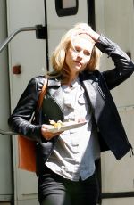 CLAIRE DANES Arrives on the Set of Homeland in Berlin 06/12/2015