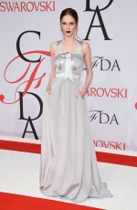 COCO ROCHA at CFDA Fashion Awards 2015 in New York
