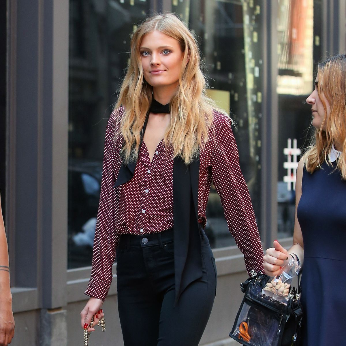 CONSTANCE JABLONSKI on the Set of a Photoshoot in New York 06/10/2015 ...