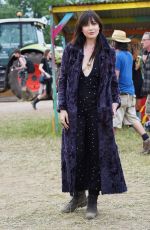 DAISY LOWE at 2015 Glastonbury Festival in Somerset