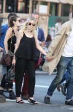 DAKOTA FANNING and Jamie Strachan Out and Aboutin New York 06/06/2015