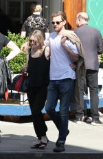 DAKOTA FANNING and Jamie Strachan Out and Aboutin New York 06/06/2015