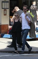 DAKOTA FANNING and Jamie Strachan Out and Aboutin New York 06/06/2015
