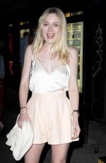 DAKOTA FANNING night Out in New York 06/09/2015