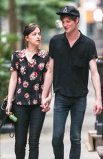 DAKOTA JOHNSON and Matthew Hitt Out and About in New York 06/20/2015