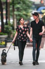 DAKOTA JOHNSON and Matthew Hitt Out and About in New York 06/20/2015