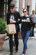 DAKOTA JOHNSON and Matthew Hitt Out in New York 06/28/2015
