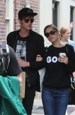 DAKOTA JOHNSON and Matthew Hitt Out in New York 06/28/2015